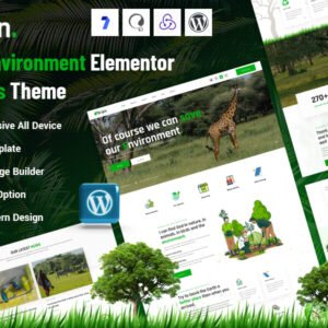 Qrigin - Environment Elementor WordPress Theme