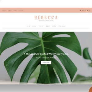 Rebecca - Blog and Shop WordPress Theme
