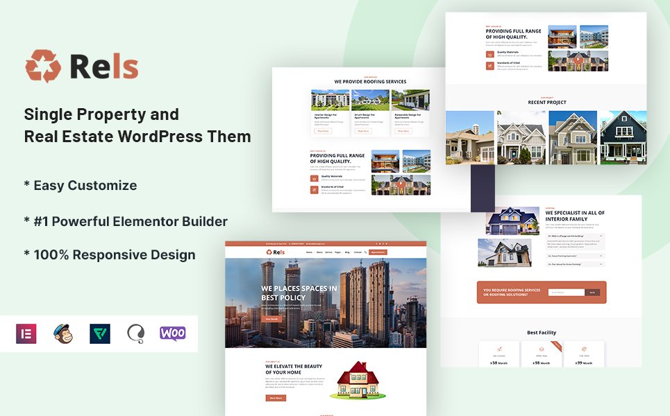 Rels - Single Property and Real Estate WordPress Theme