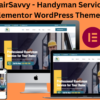 RepairSavvy - Handyman Services Elementor WordPress Theme