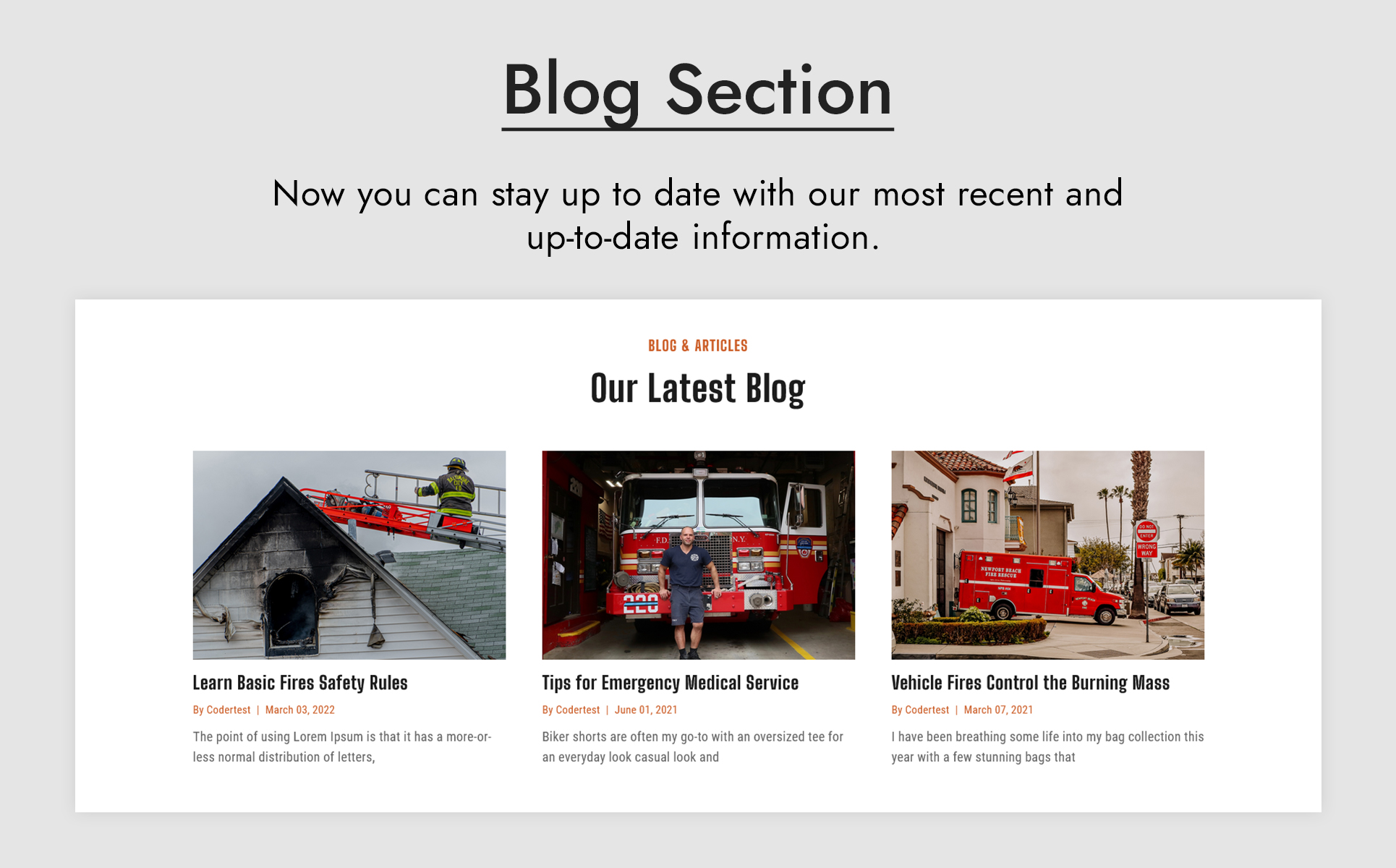 Rescues - Fire Department and Security Business WordPress Theme
