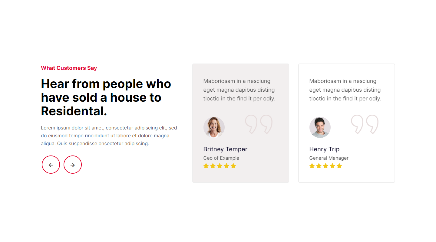 Residential Real Estate WordPress Theme