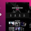 Rhythm - Music and Band WordPress Elementor Theme