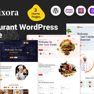 Rixora - Restaurant WordPress Theme