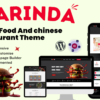 Sarinda Fast Food And Chinese Restaurant Fully Responsive WordPress Theme