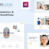Scapeclear Cosmetics and Beauty WordPress Theme