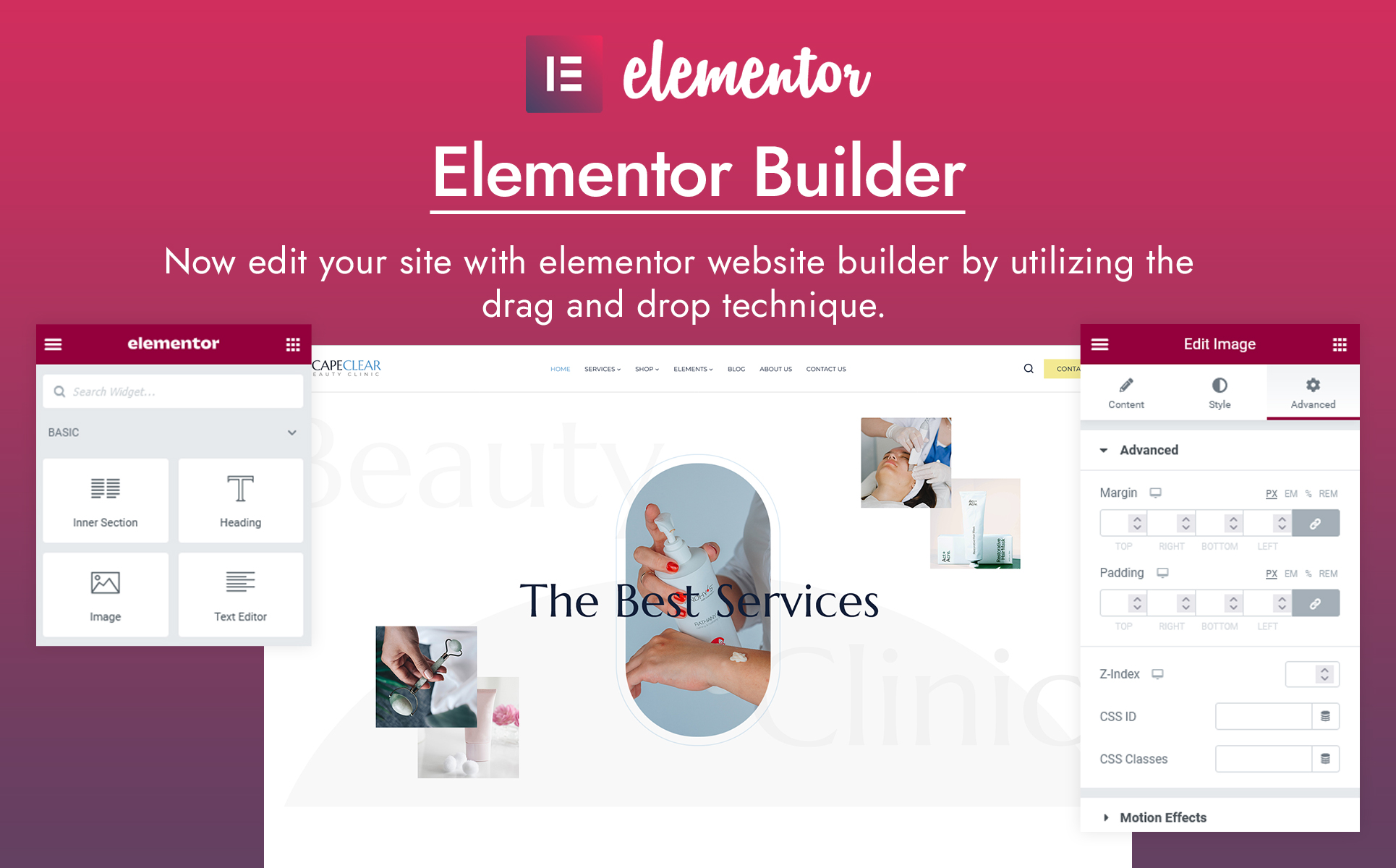 Scapeclear Cosmetics and Beauty WordPress Theme
