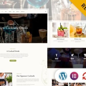 Scotchee - Restaurant and Cocktail Bar Elementor Wordpress Responsive Theme