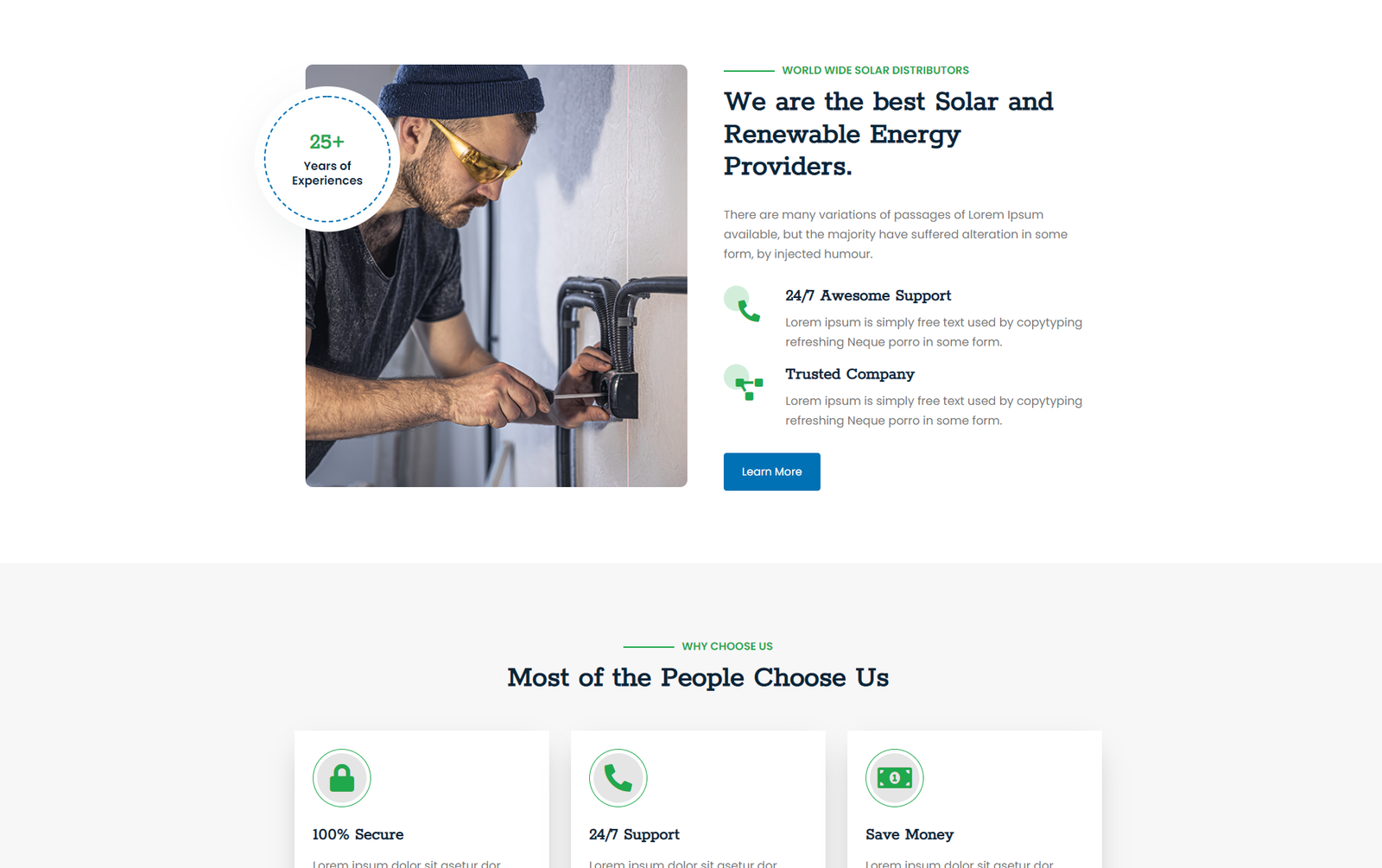 Solaro - Solar and Green Energy WordPress Theme
