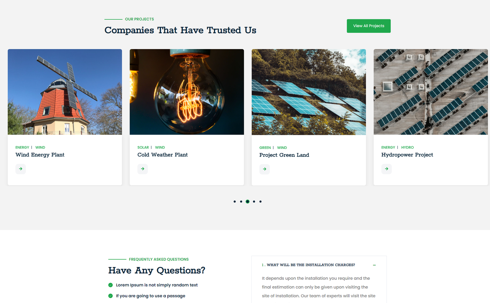 Solaro - Solar and Green Energy WordPress Theme
