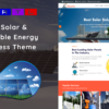 Souro - Solar & Renewable Energy WordPress Theme