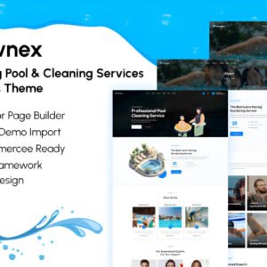 Sownex - Swimming Pool & Cleaning Service WordPress Theme