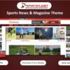 Sports Planet - News & Magazine WordPress Elementor Template