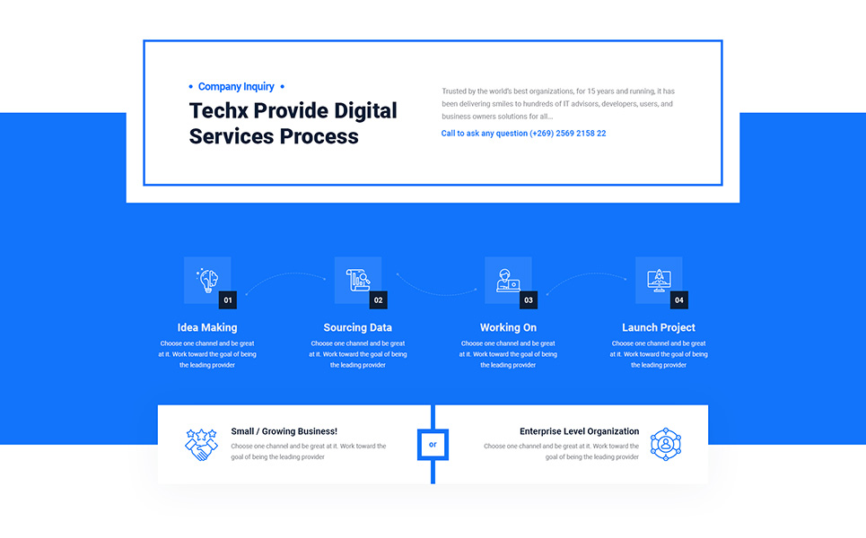 Techx - IT Solutions & Services WordPress Theme