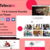 Telecom - TV & Internet Provider WordPress Theme