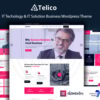 Telico - IT Technology & IT Solutions Business WordPress Theme