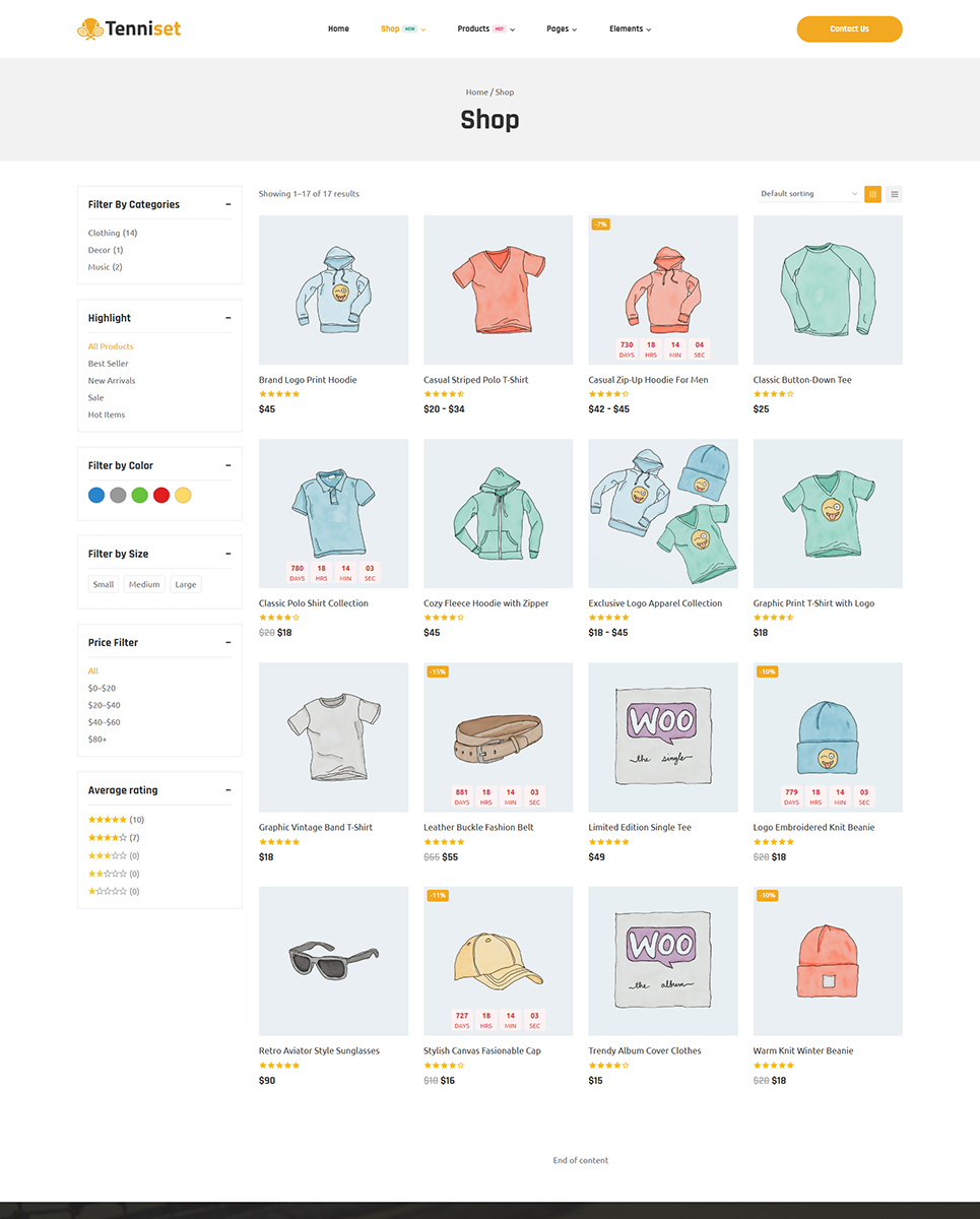 Tenniset - Tennis Club Elementor WordPress Responsive Theme