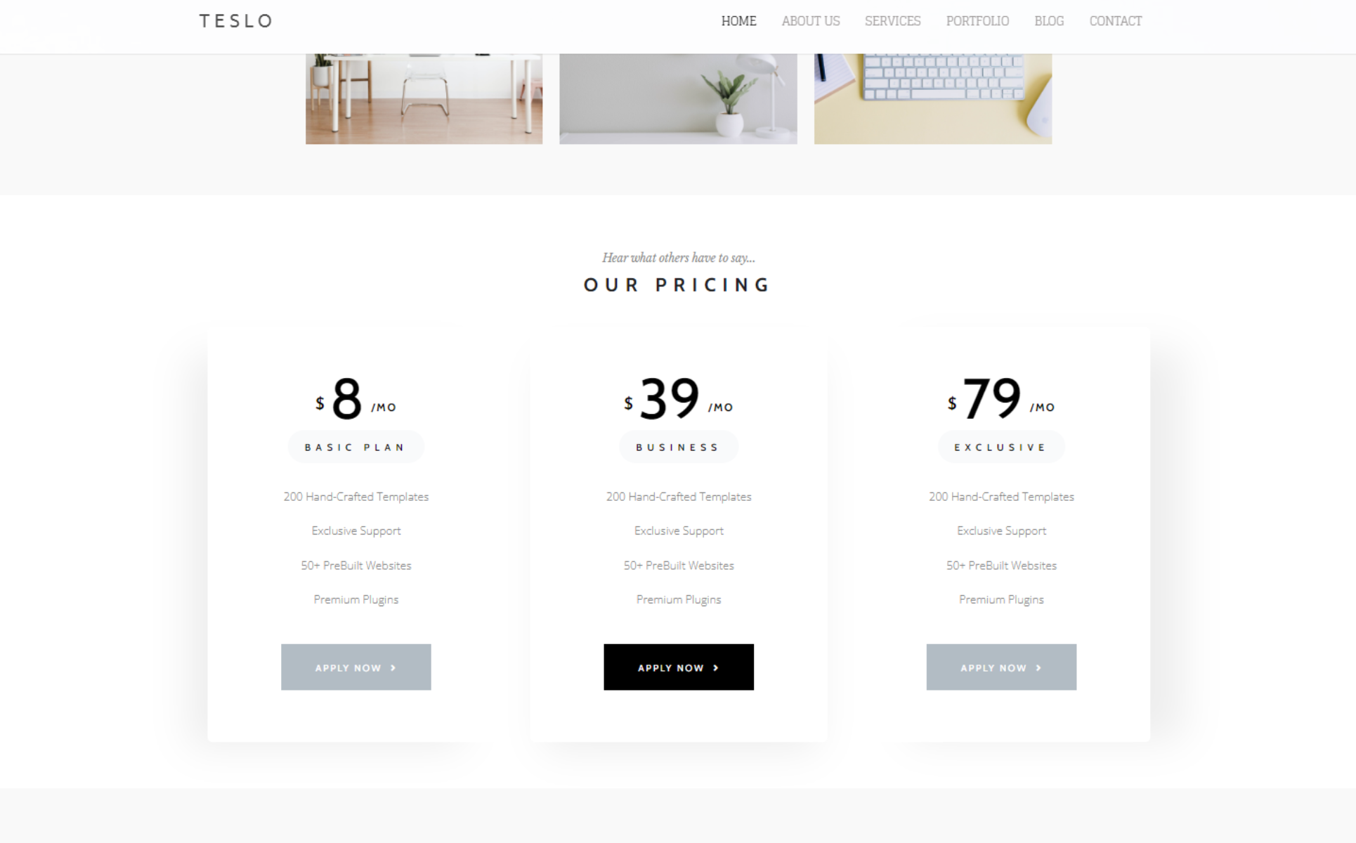 Teslo - Multipurpose Business and IT Solution Minimalist WordPress Theme