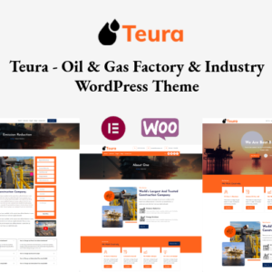 Teura - Oil & Gas Factory WordPress Theme