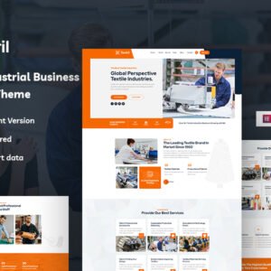 Textril - Factory Industrial Business WordPress Theme