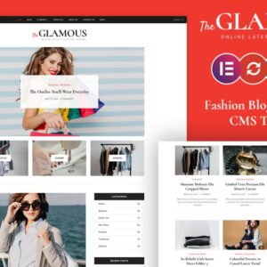 The Glamous - Magazine and Fashion Blog WordPress Theme