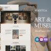 Theartga - Art Gallery And Museum WordPress Elementor Theme