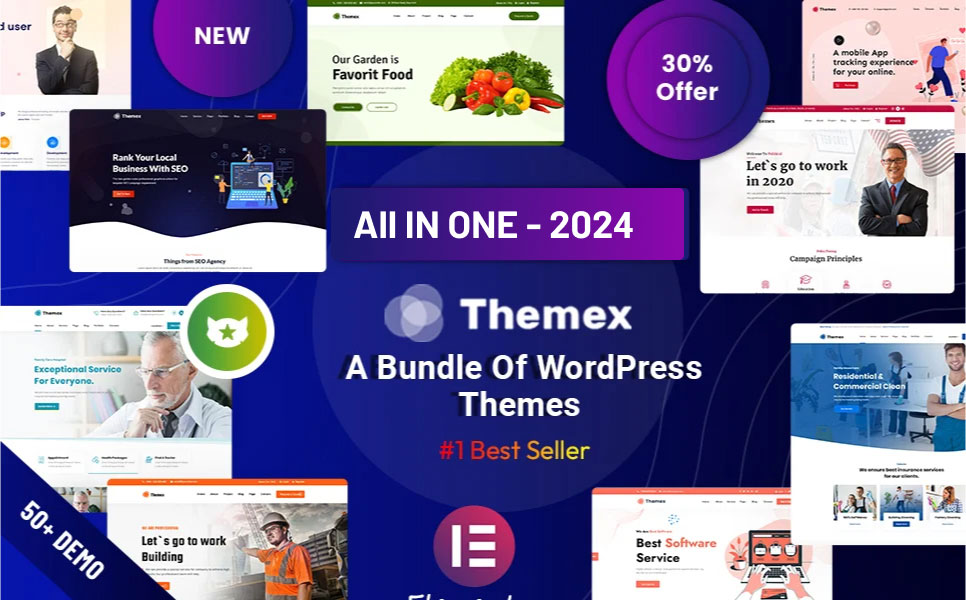 Themex - Multi-Purpose Responsive WordPress Theme