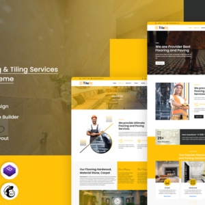 Tilefit - Paving & Tiling Services WordPress Theme