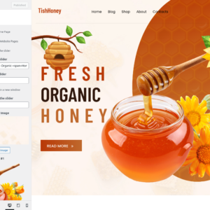 TishHoney - Honey Store WordPress Theme
