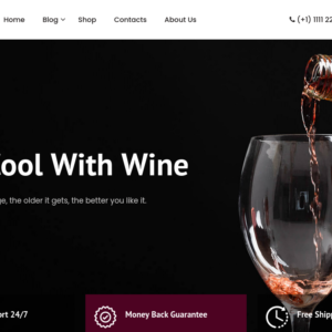 TishWine - Wine Store WordPress Theme
