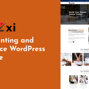 Toexi - Accounting and Finance WordPress Theme
