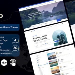 Tourio - Travel & Tour Booking WordPress Theme