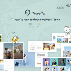 Traveller – Travel & Tour Booking Elementor WordPress Theme