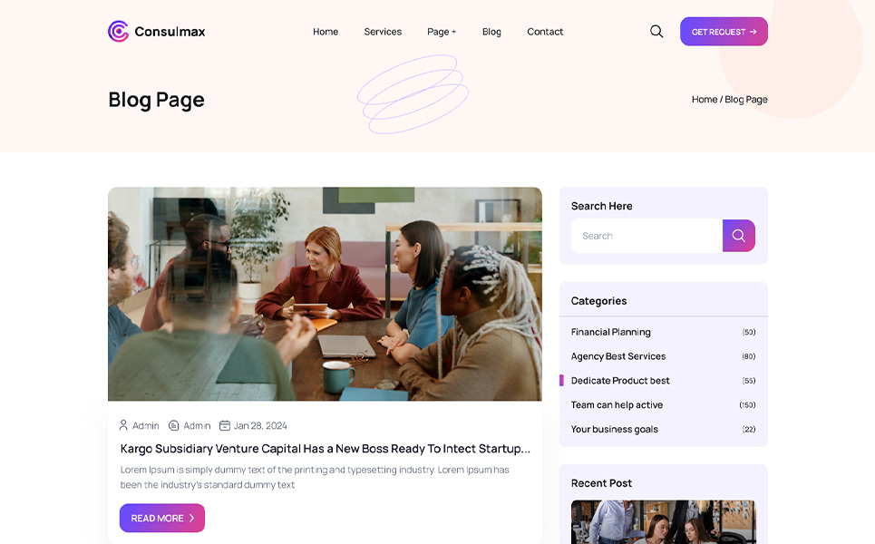 Unilor - Business Consulting & IT Agency WordPress Theme
