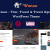 Wanao - Travel & Tour Booking WordPress Theme