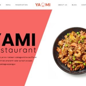 Yami - Foods & Restaurant WordPress theme