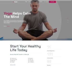 Yodex - Yoga & Meditation WordPress Theme
