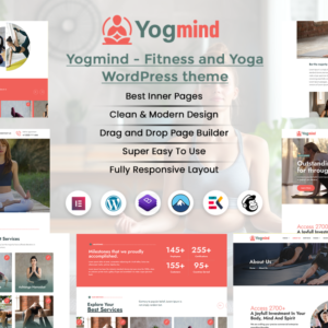 Yogmind - Fitness and Yoga WordPress Theme