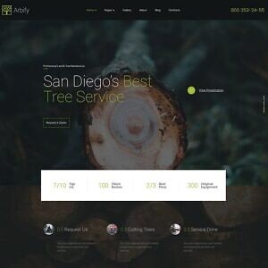 Arbify - Arborist and Tree Trimming Service WordPress Theme